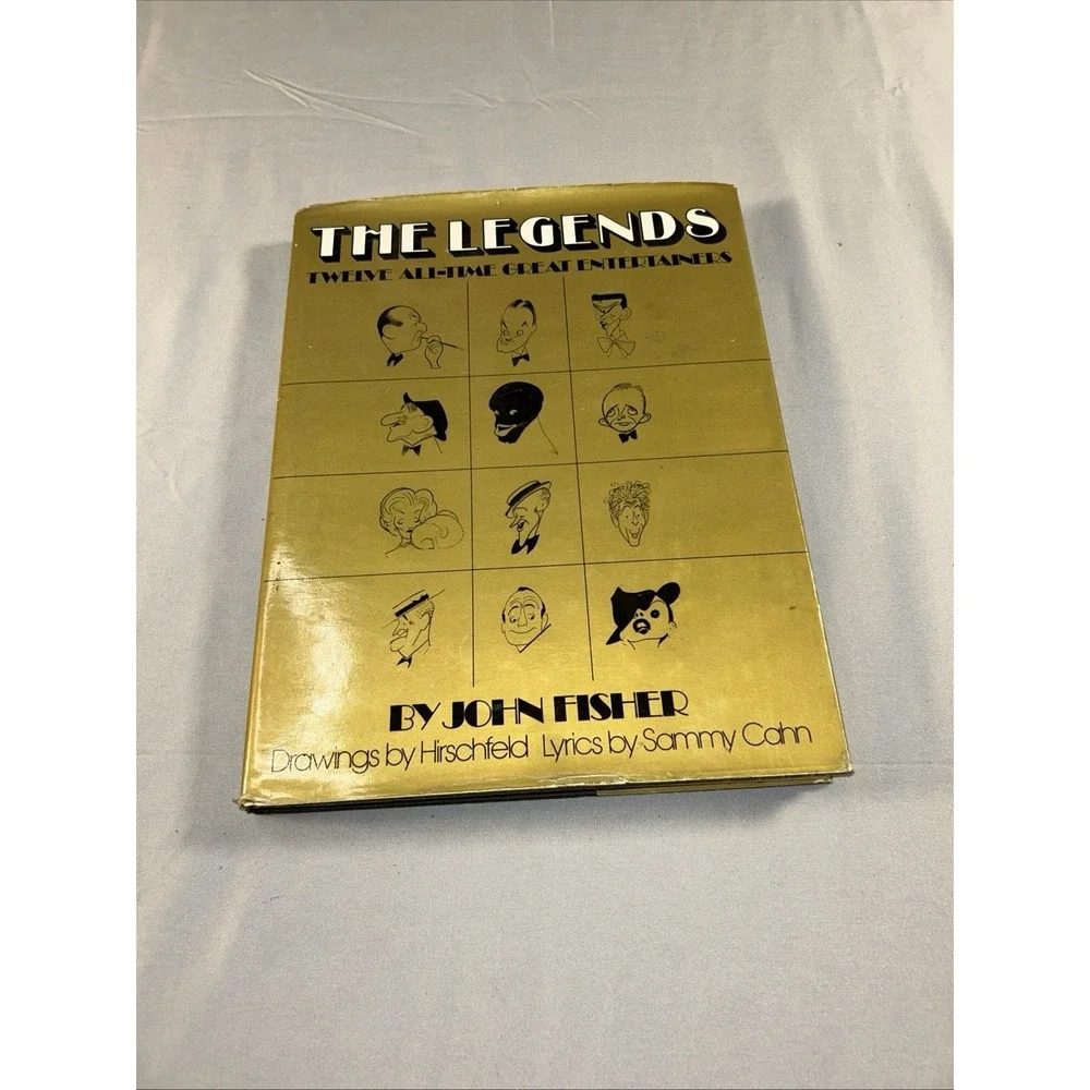The Legends Twelve All-Time Great Entertainers by John Fisher. Hardcover‎ 1976